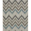 Dywan outdoor Zig Zag Blue