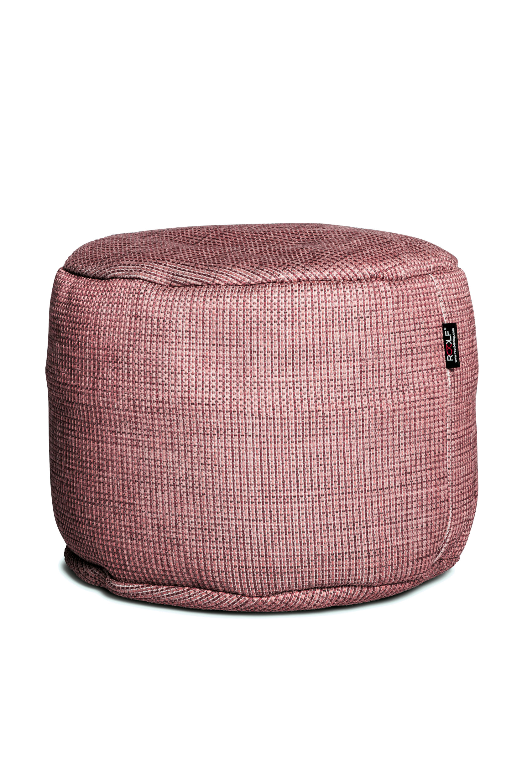 Roolf Outdoor Living Dotty Pouf dia 50 Raspberry