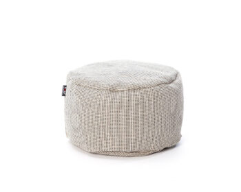 Pufa okrągła - 50cm - Beige