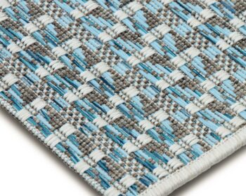 Dywan outdoor Sienna w kolorze Blue - niebieskim