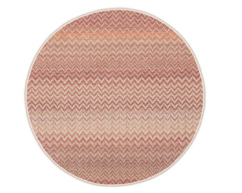 Dywan Ziggy Red Beige Round