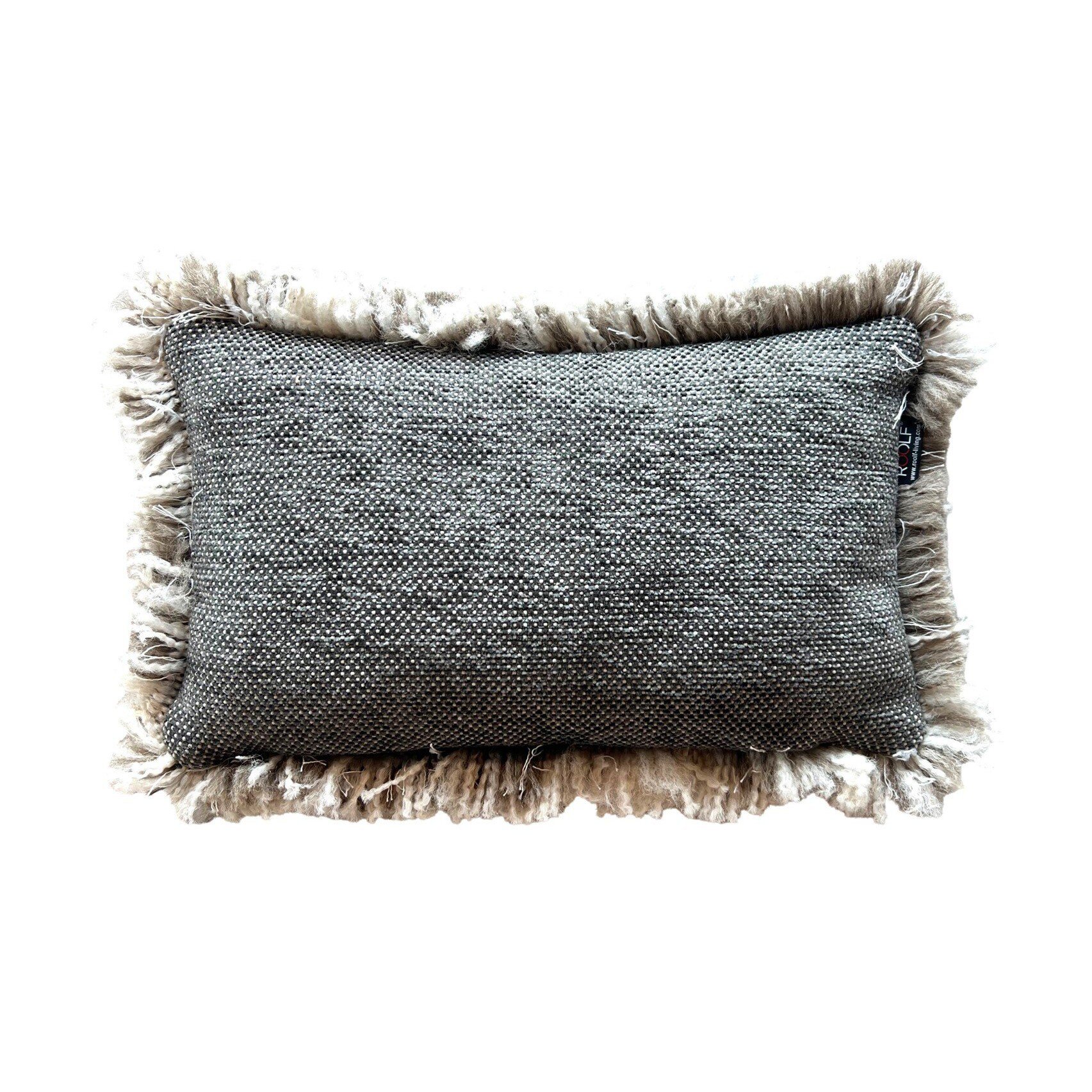 Silky Pillow 50×30 Grey