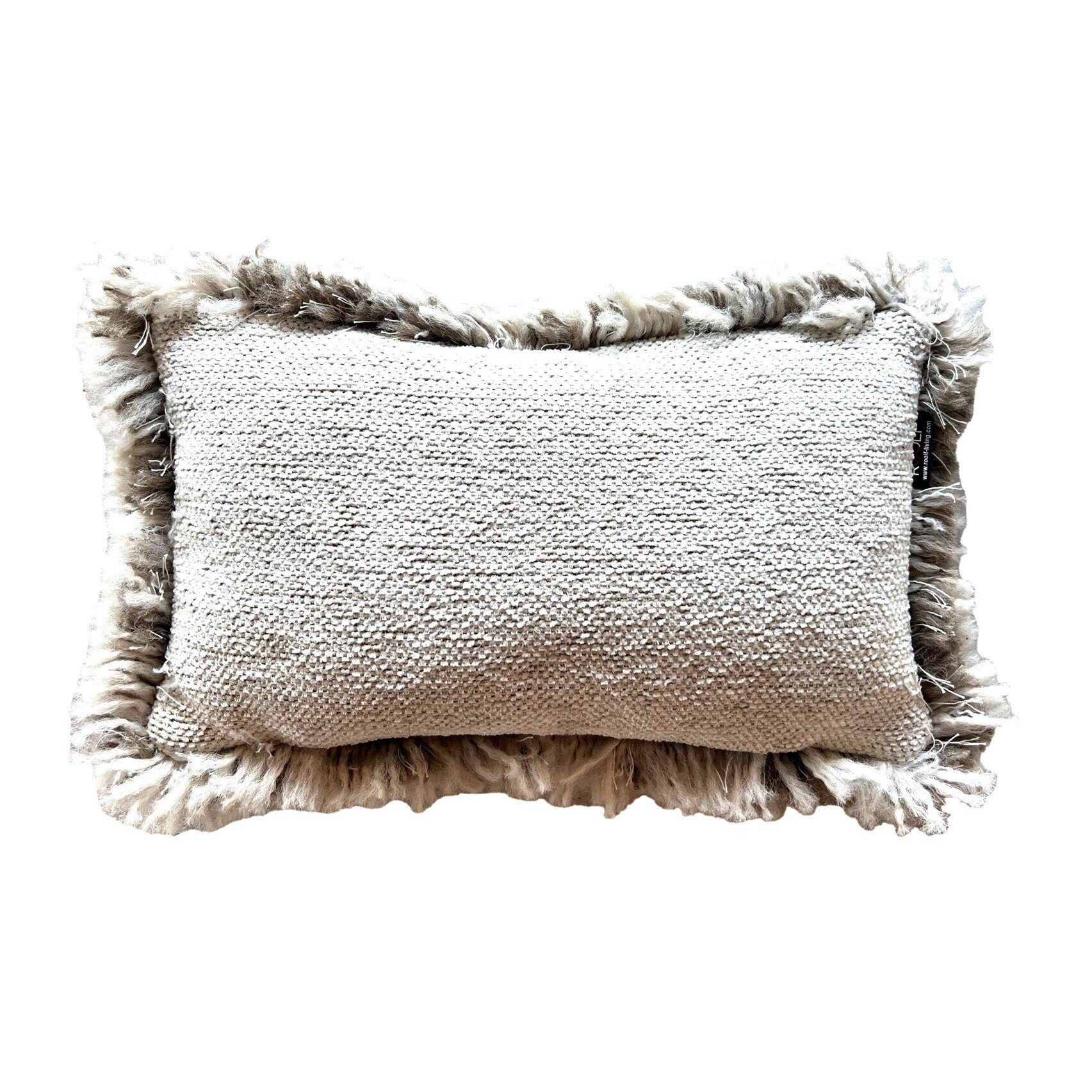 Silky Pillow 50x30cm beige