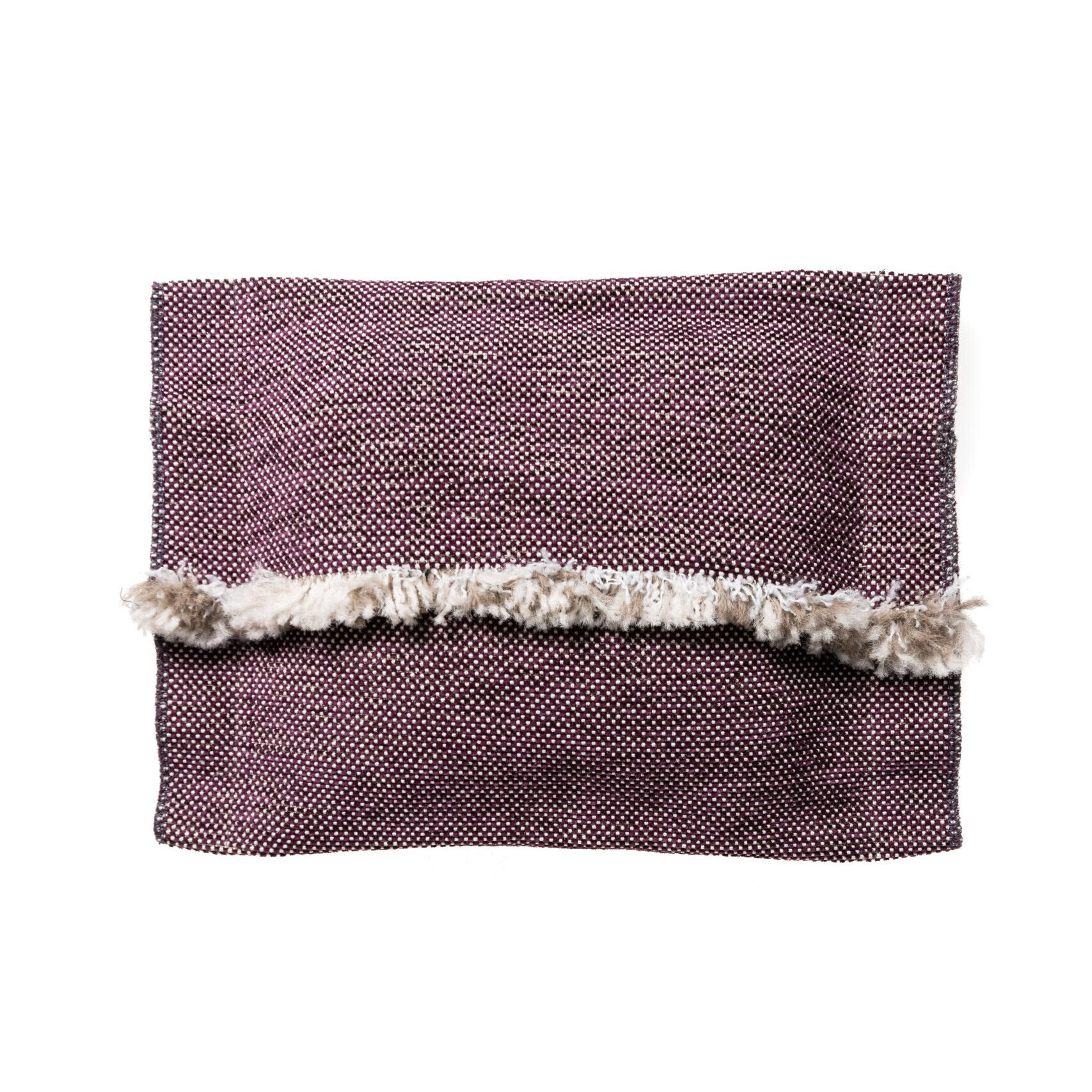Silky pillow 40x47cm Eggplant