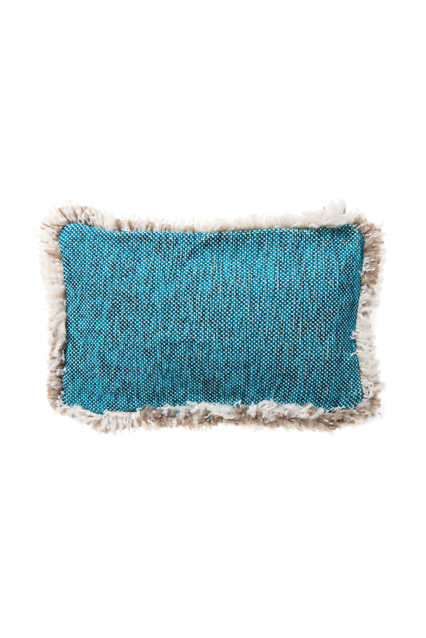 Silky pillow 50x30cm Azure