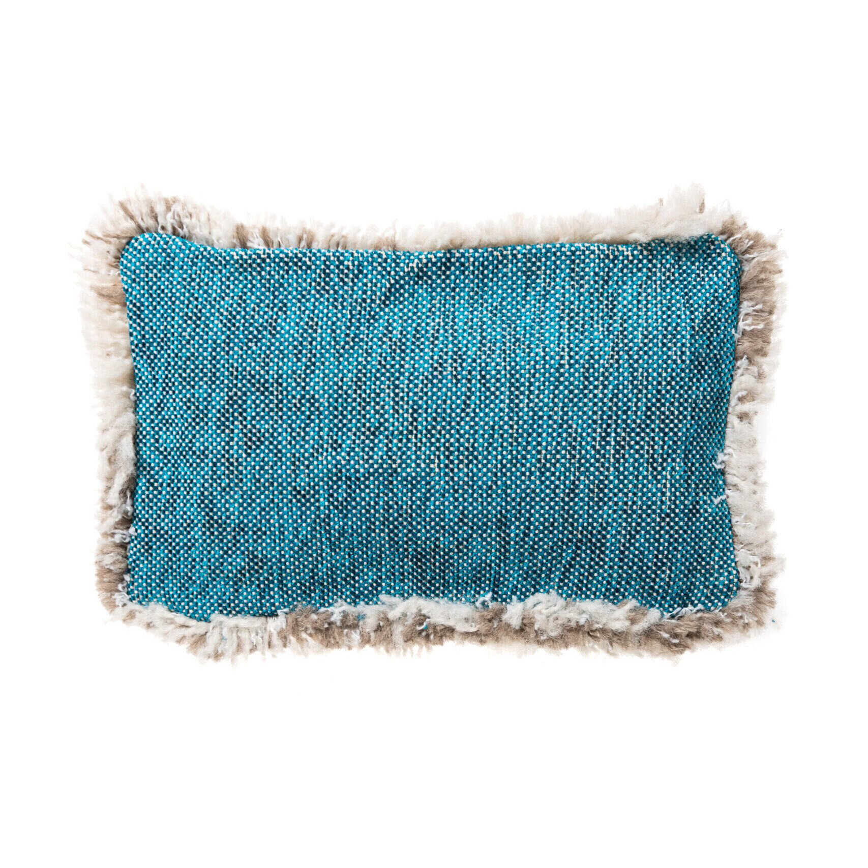 Silky pillow 50x30cm Azure