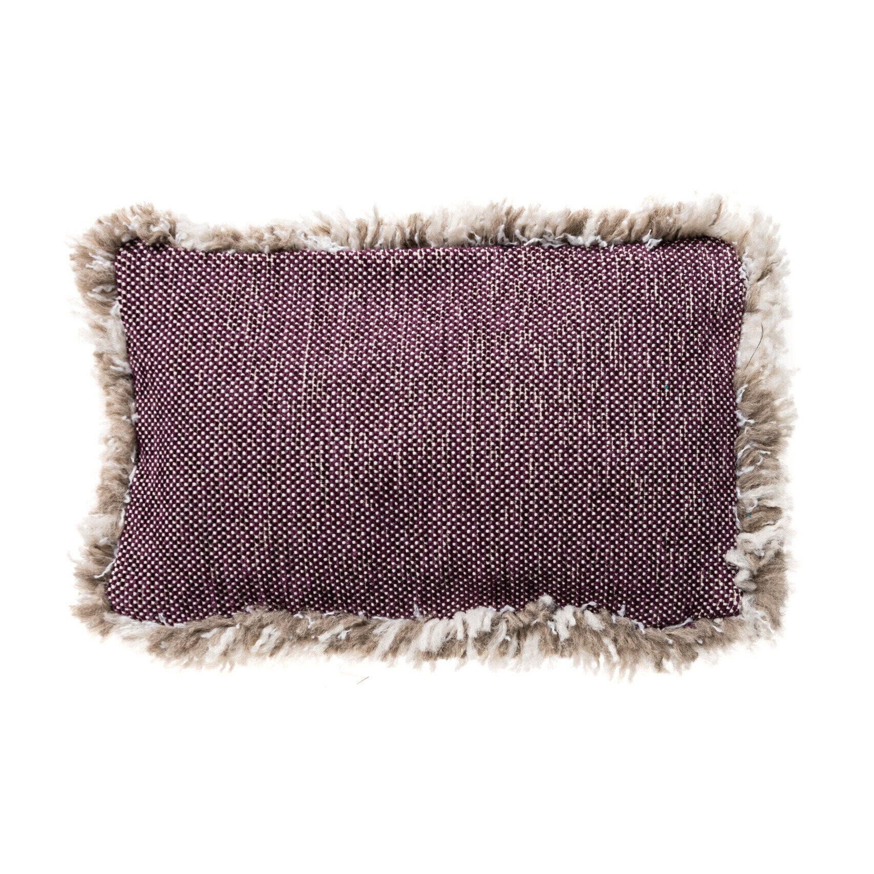 Silky pillow 50x30cm Eggplant
