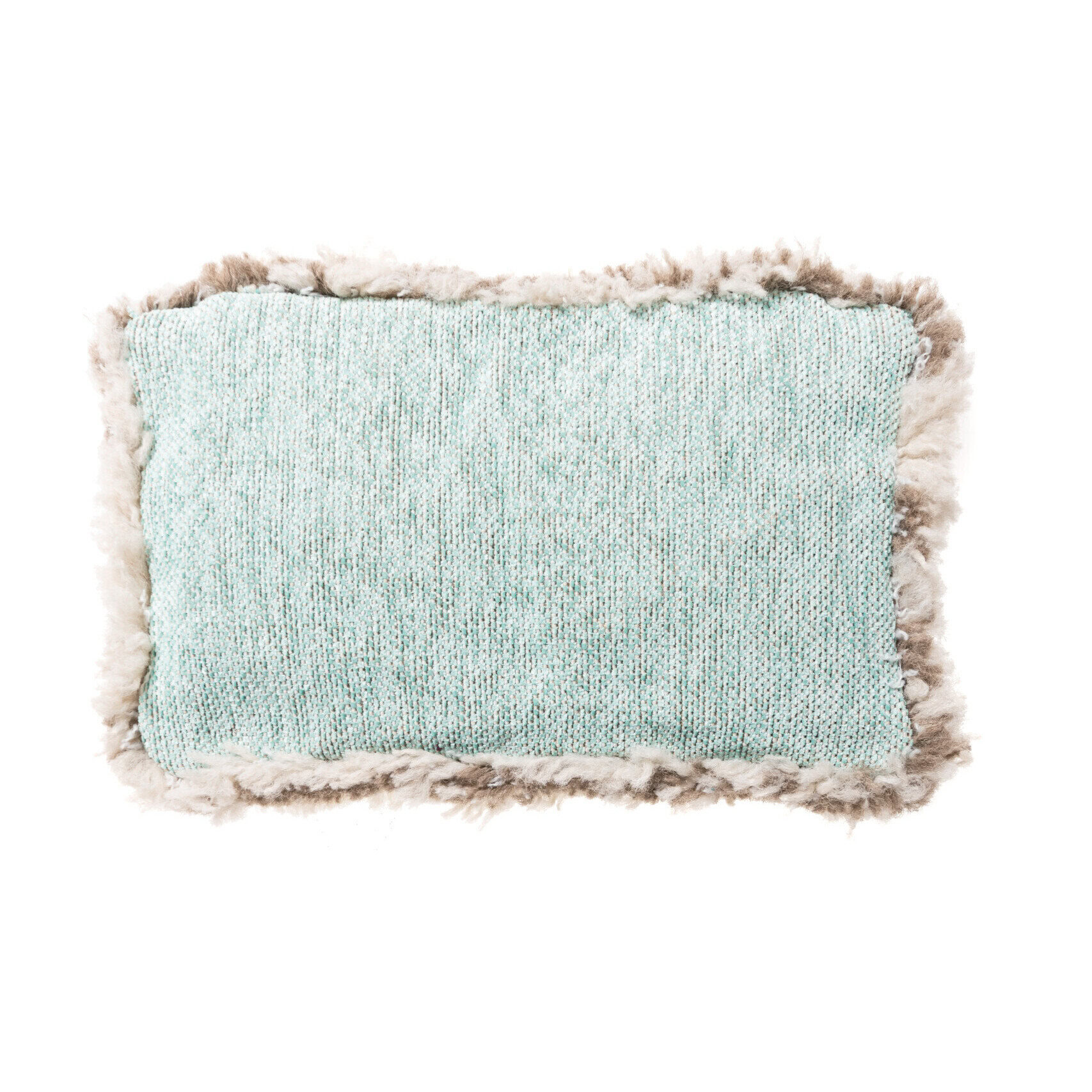 Silky pillow 50x30cm aqua