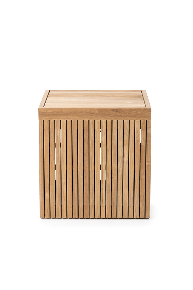 Roolf Teak Cube Table Front LowRes